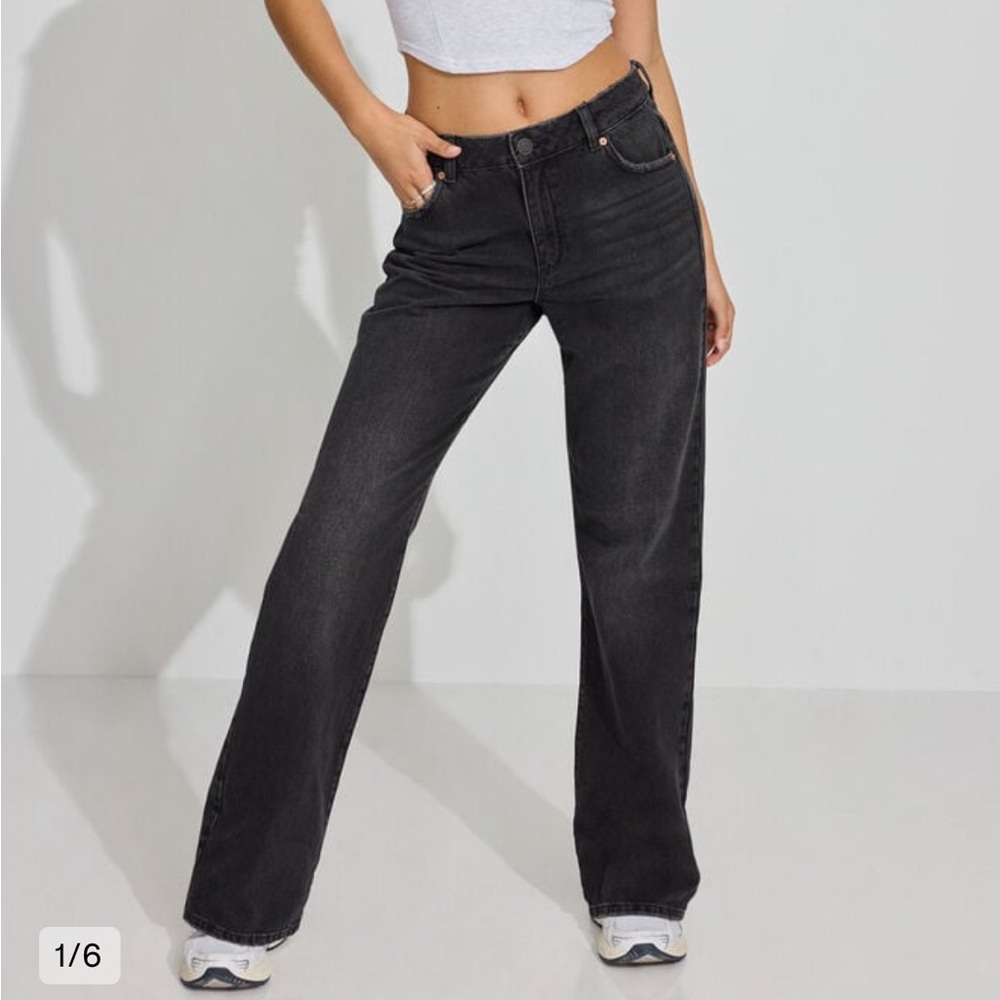 Garage 90 straight Jean black